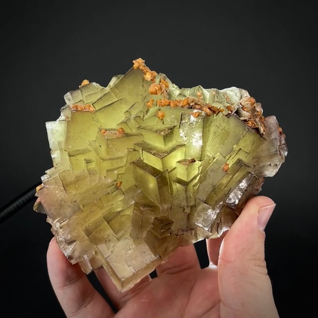 Fluorite with Dolomite