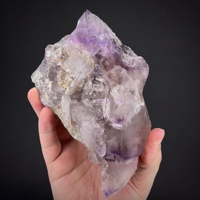 Quartz var. Amethyst (rare Swiss locality)