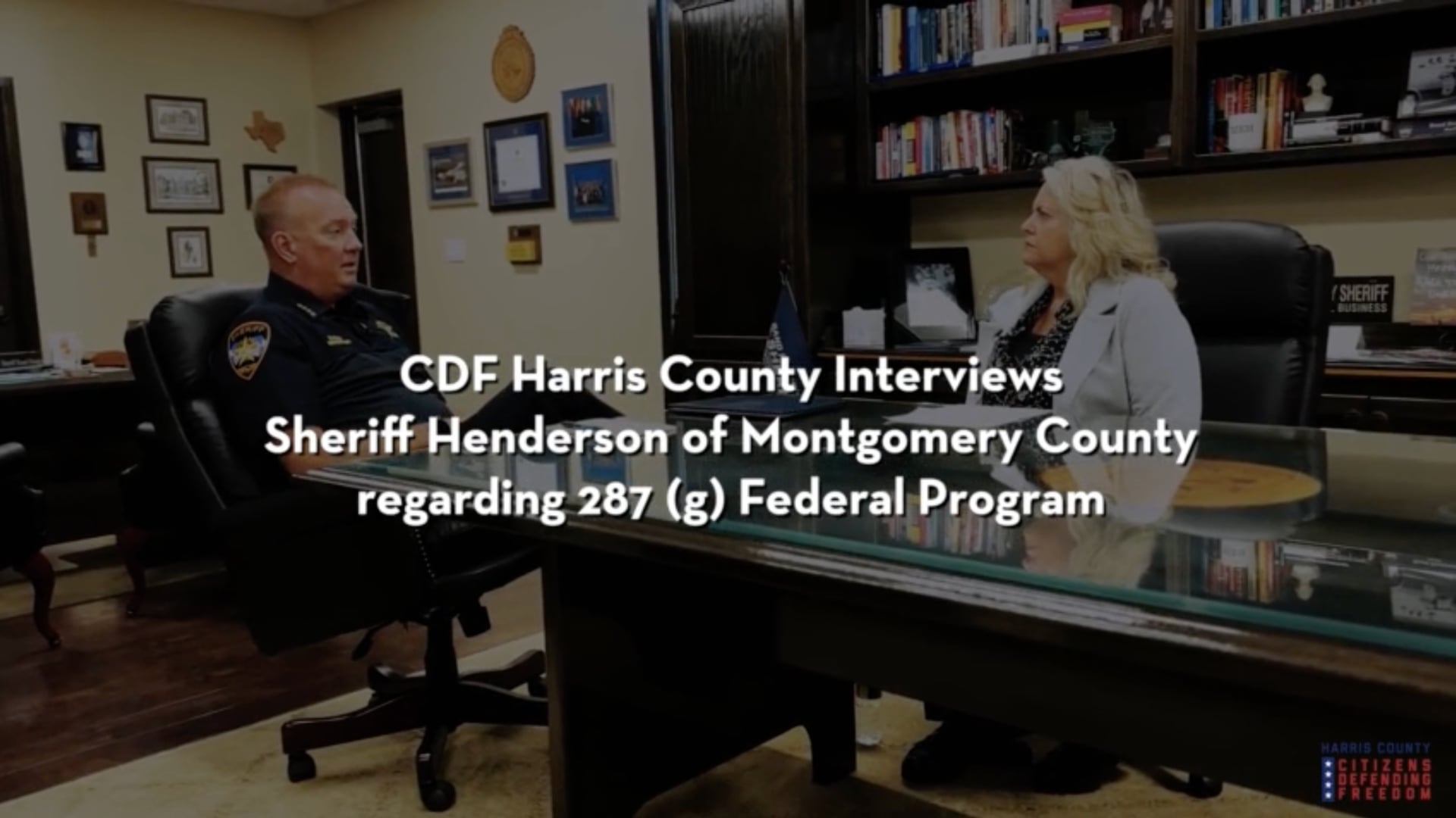 Interview with Montgomery County Sheriff Rand Henderson