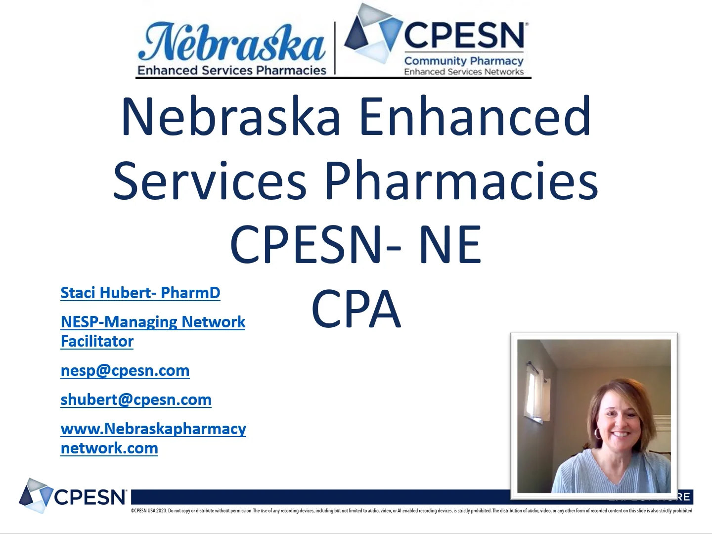 Nebraska CPESN for CPA Video 2024 on Vimeo