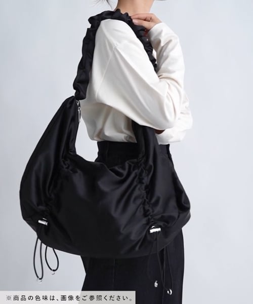 ＦドロストハーフムーンショルダーBAG | [公式]ラコレ（LAKOLE）通販