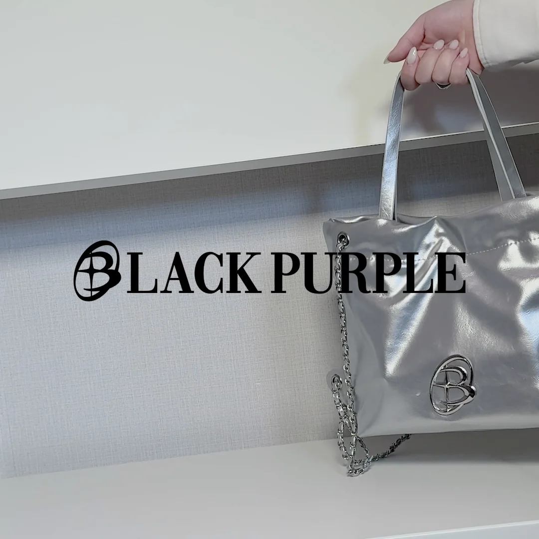 当日配送]Muffin Multi-Bag - Black - BLACKPURPLE_JPY