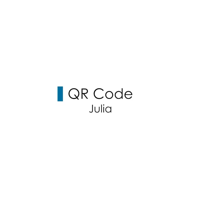 QR Codes with Julia