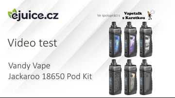 GeekVape Peak Pod Kit - video test (CZ)