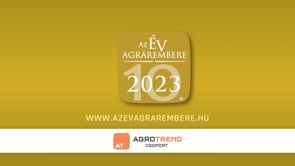 Hári Zsolt, az Év Agrárgépésze kategória győztese