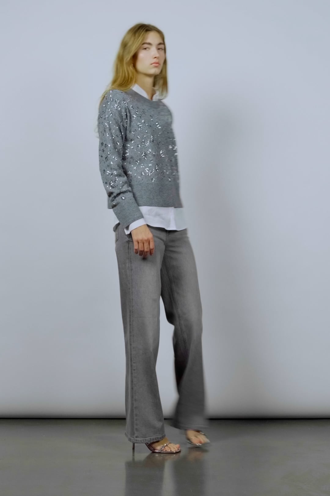 【nemoページ】FREY フレイALWAYS SWEAT/Gray Pullover - grey