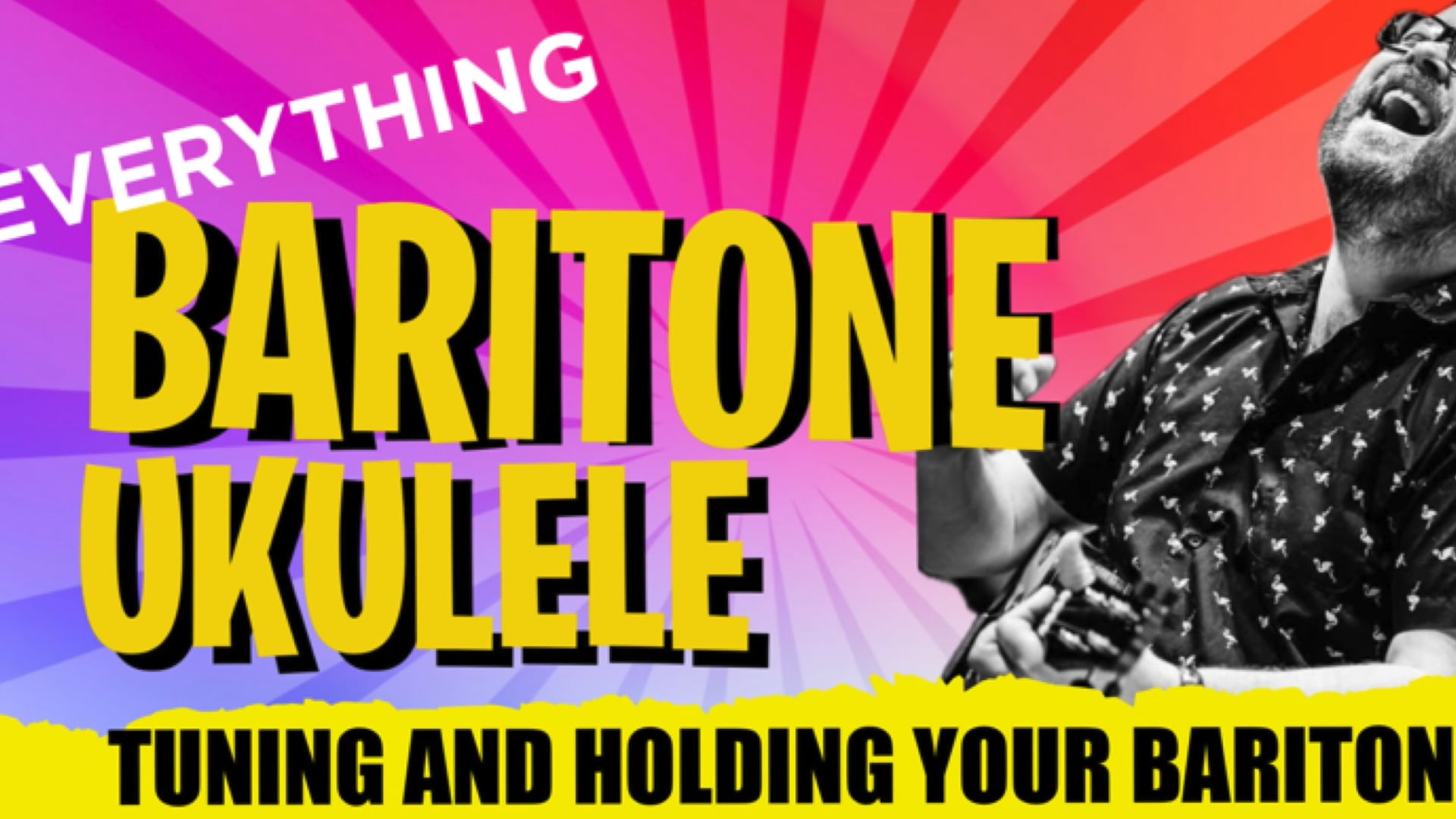 How to tune & hold your baritone ukulele