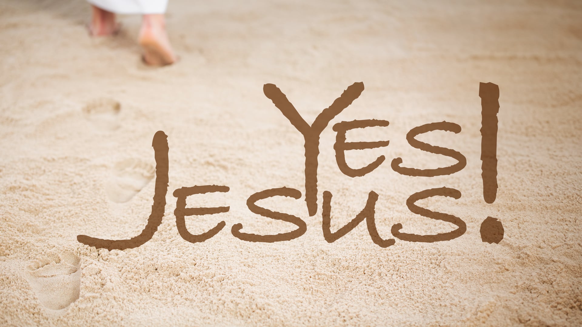 Yes Jesus!