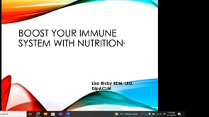 Boost Your Immune System with Nutrition