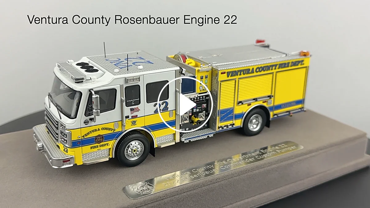 Fire Replicas Ventura County Fire Department 2022 Rosenbauer