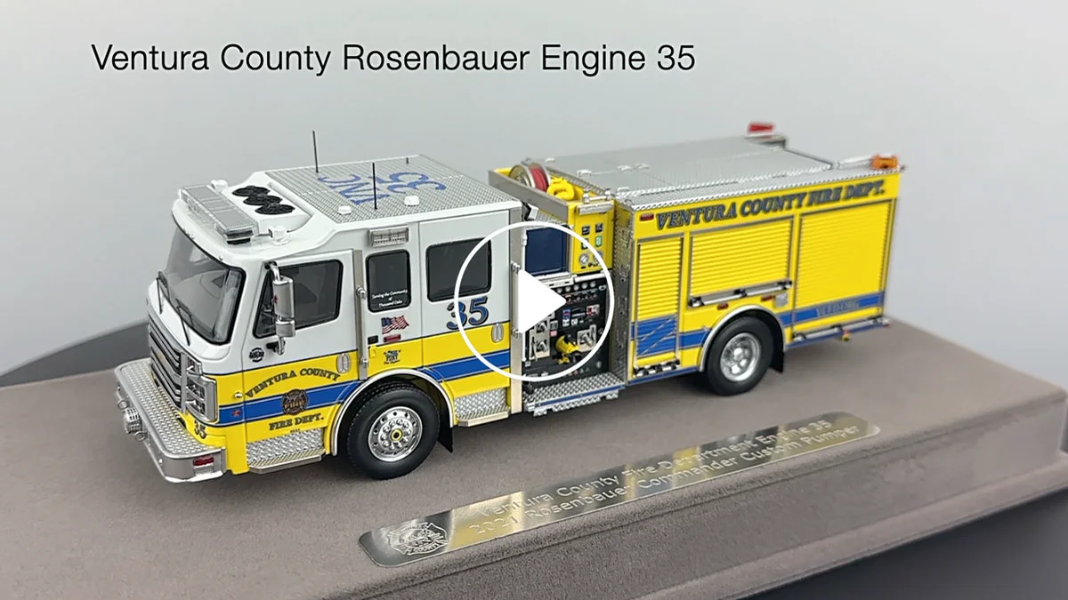 Fire Replicas Ventura County 2021 Rosenbauer Commander Engine 35