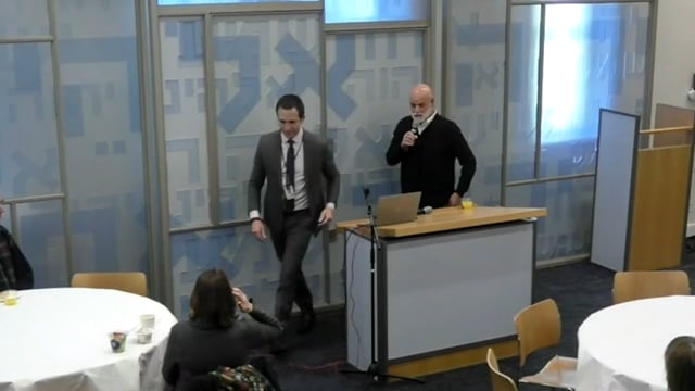 Rabbi Nir Barkin from Kehillat YOZMA visits CRS