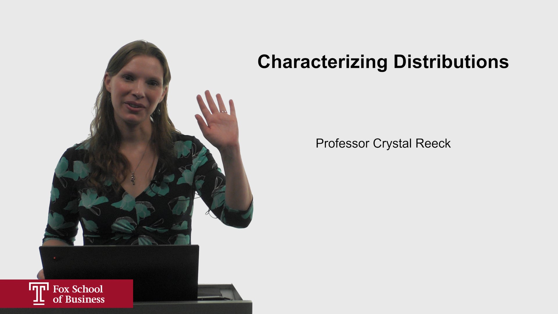 Characterizing Distribution