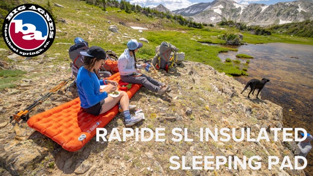 Огляд надувних килимків Big Agnes серії Rapide SL Insulate