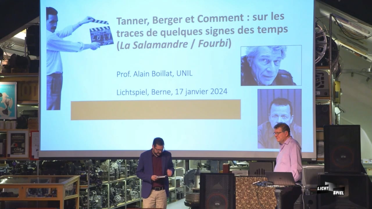Conférence: Alain Tanner, John Berger et Bernard Comment: sur les traces de quelques signes du temps