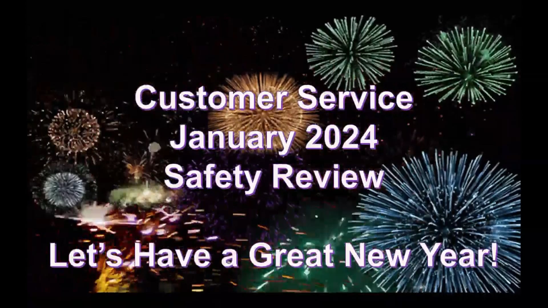 Jan 2024 Safety Meeting On Vimeo