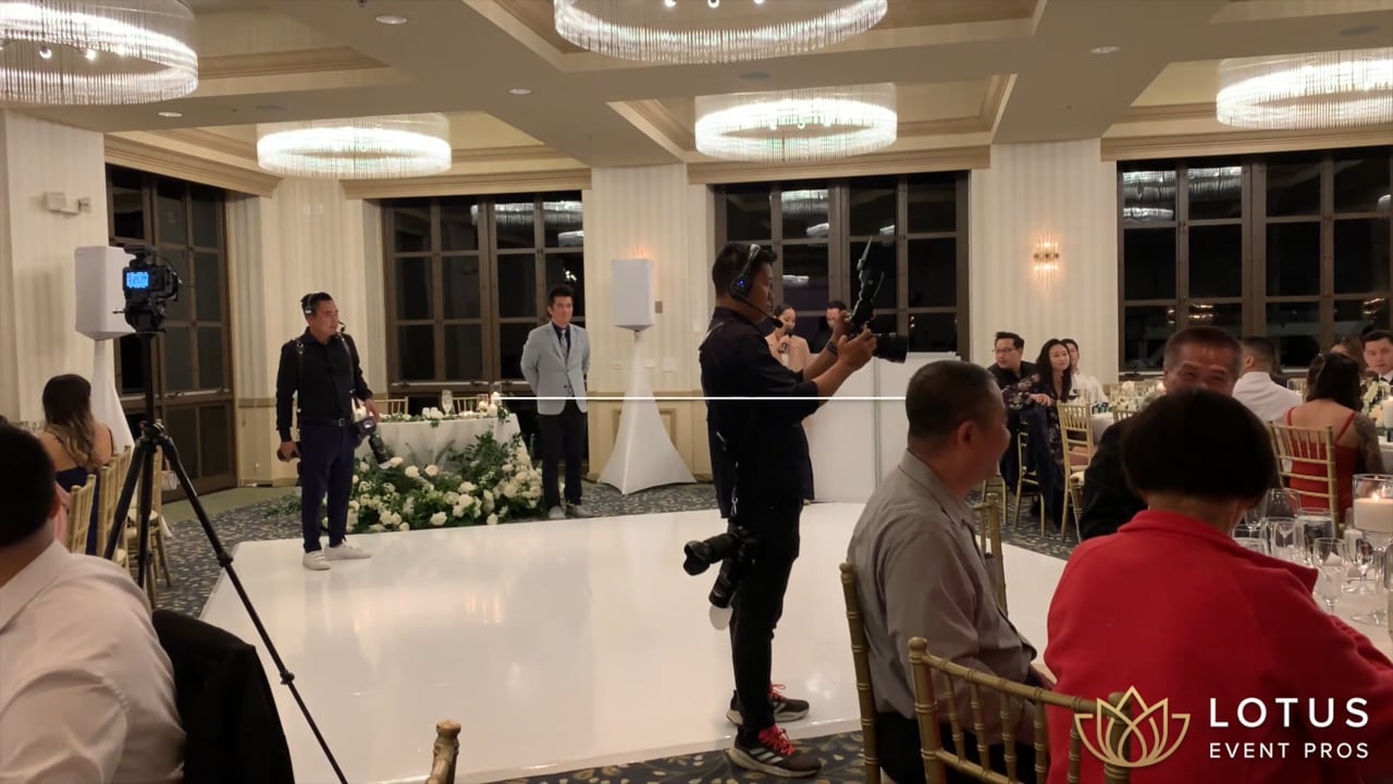 Mish & Wayne Yu hosting a Mandarin wedding