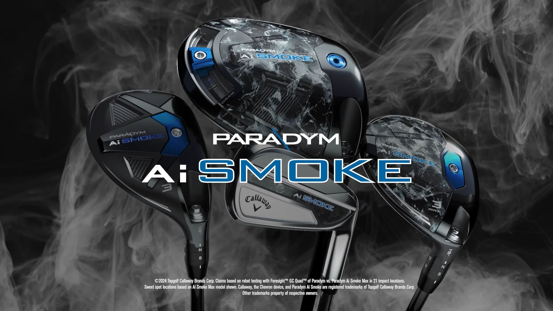 2024 Callaway Paradym Ai Smoke Max Driver at InTheHoleGolf.com 2024 Callaway Paradym Ai Smoke Max Driver at InTheHoleGolf.com