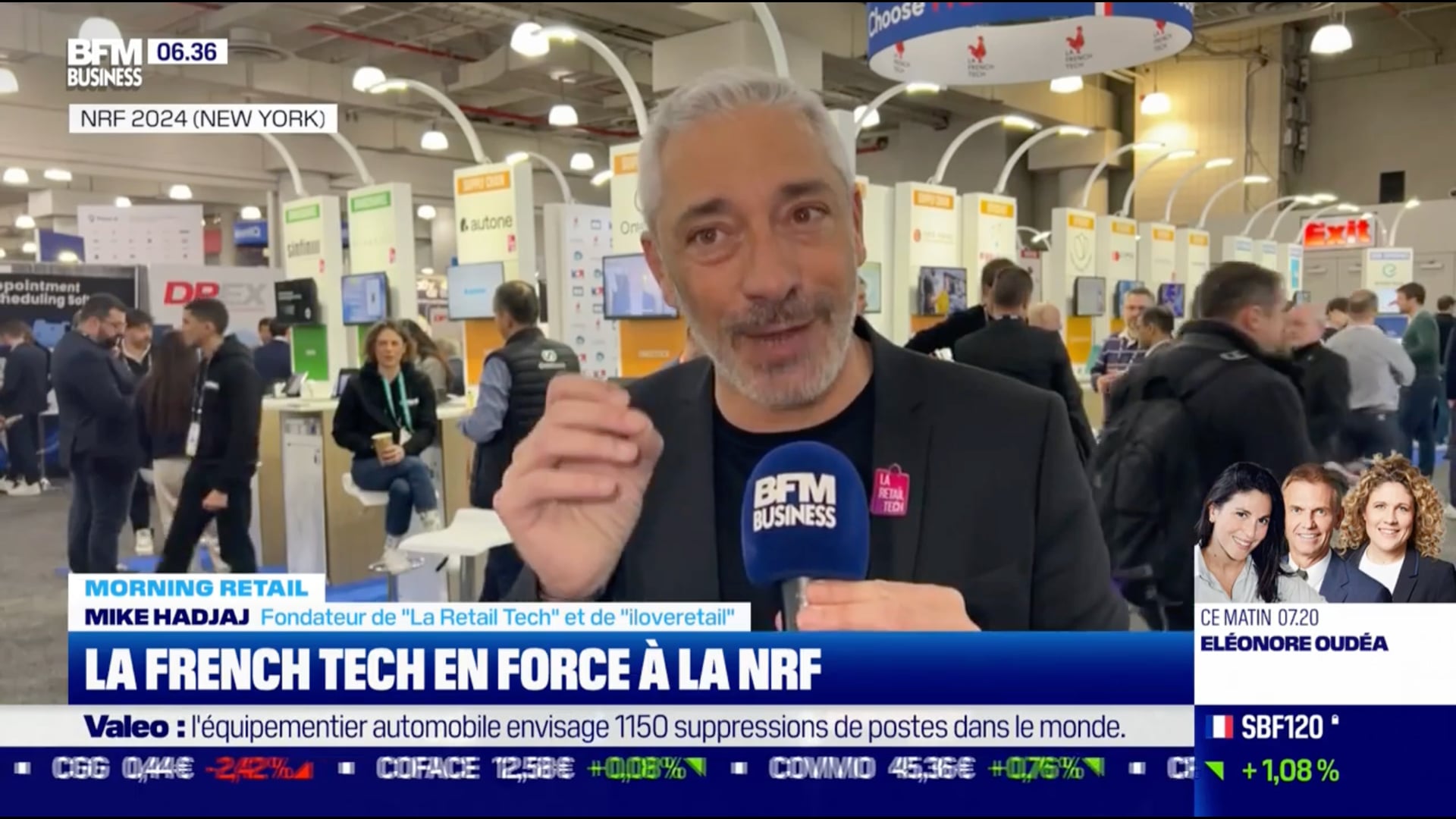 Morning Retail : La French Tech en force sur NRF 2024