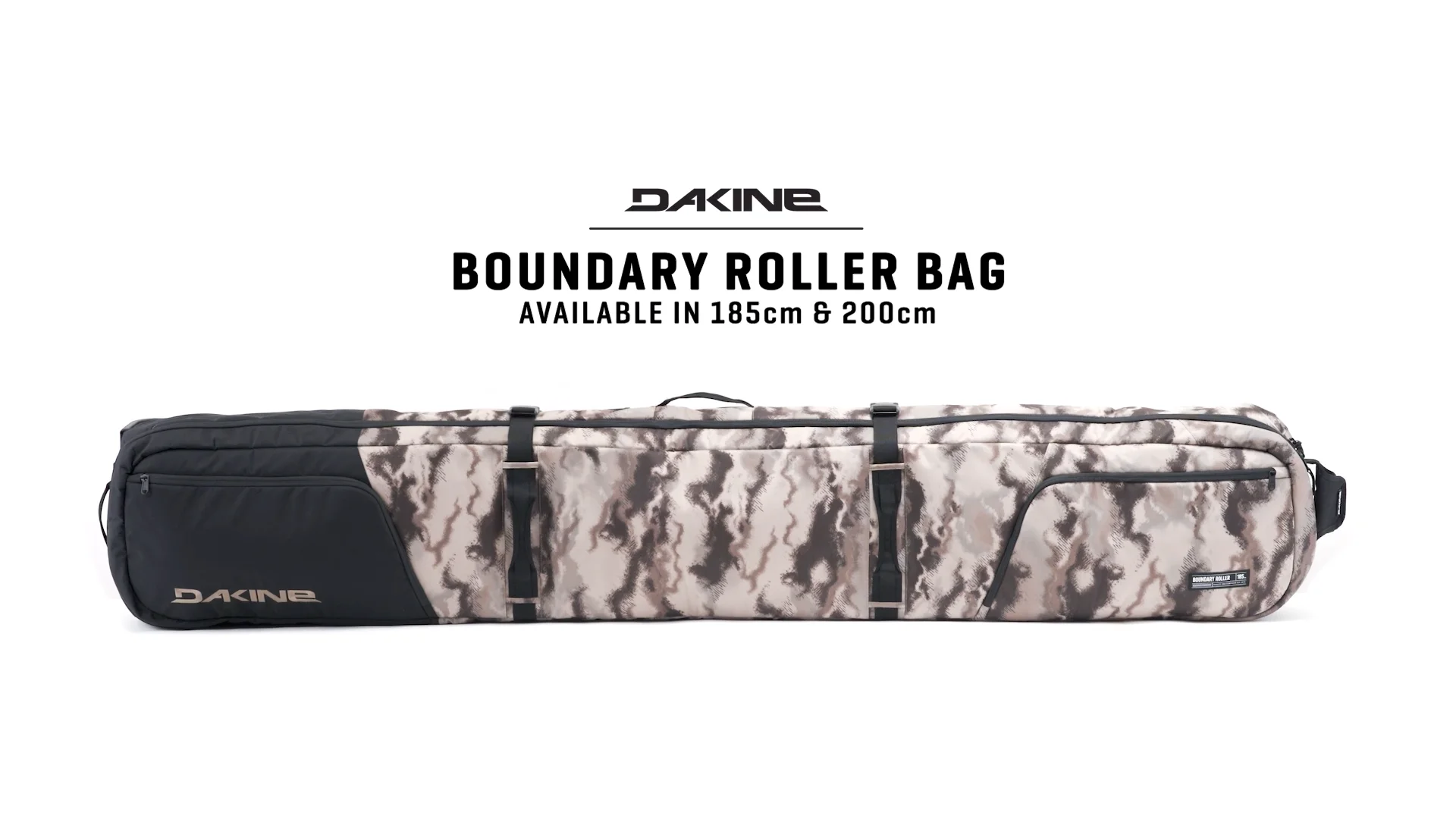Dakine Boundary Ski Roller Bag - Black