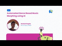 Automated Genre Based Music Morphing using AI