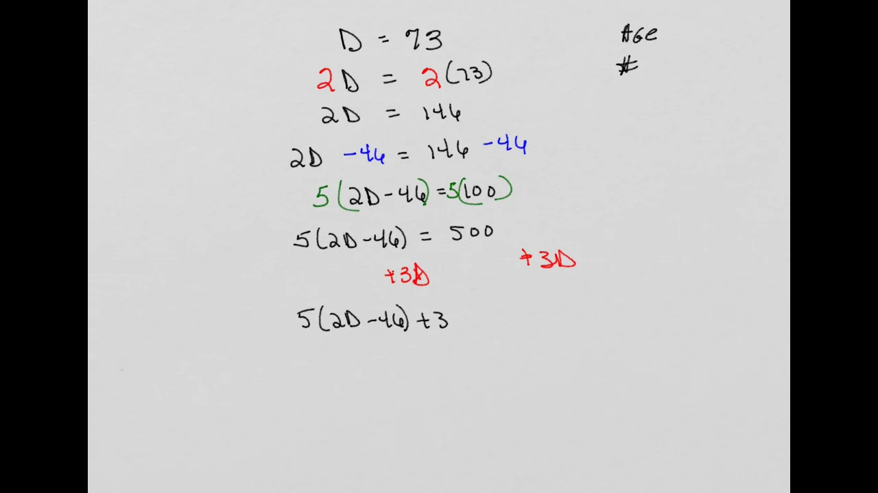 Create your own linear equation on vimeo
