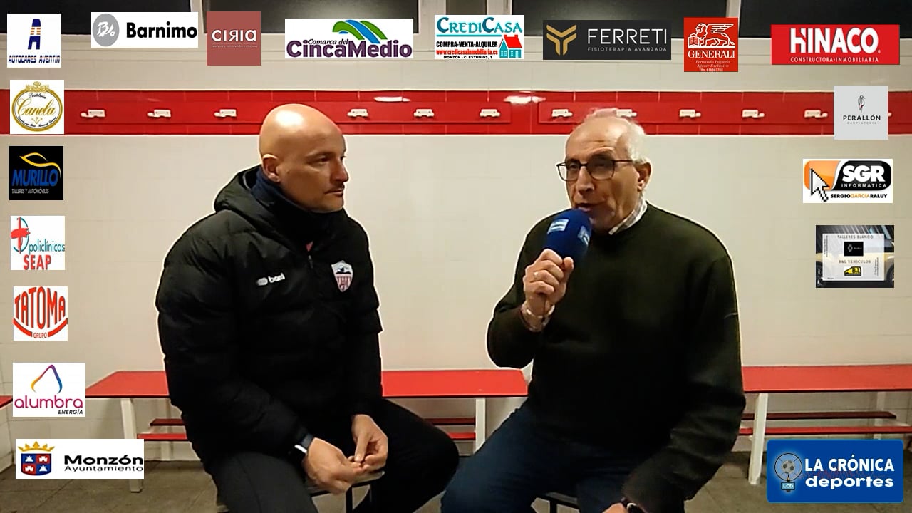 LA PREVIA / Binefar - At.Monzón Alumbra / J 17 / Ismael Mariani (Entrenador At Monzón) 3ª División