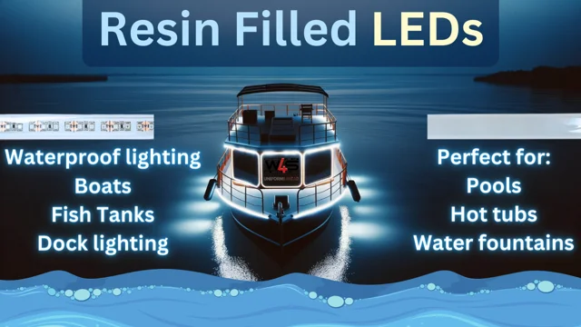 Marine LED light strips