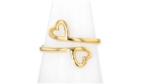 14kt Yellow Gold Heart Ring