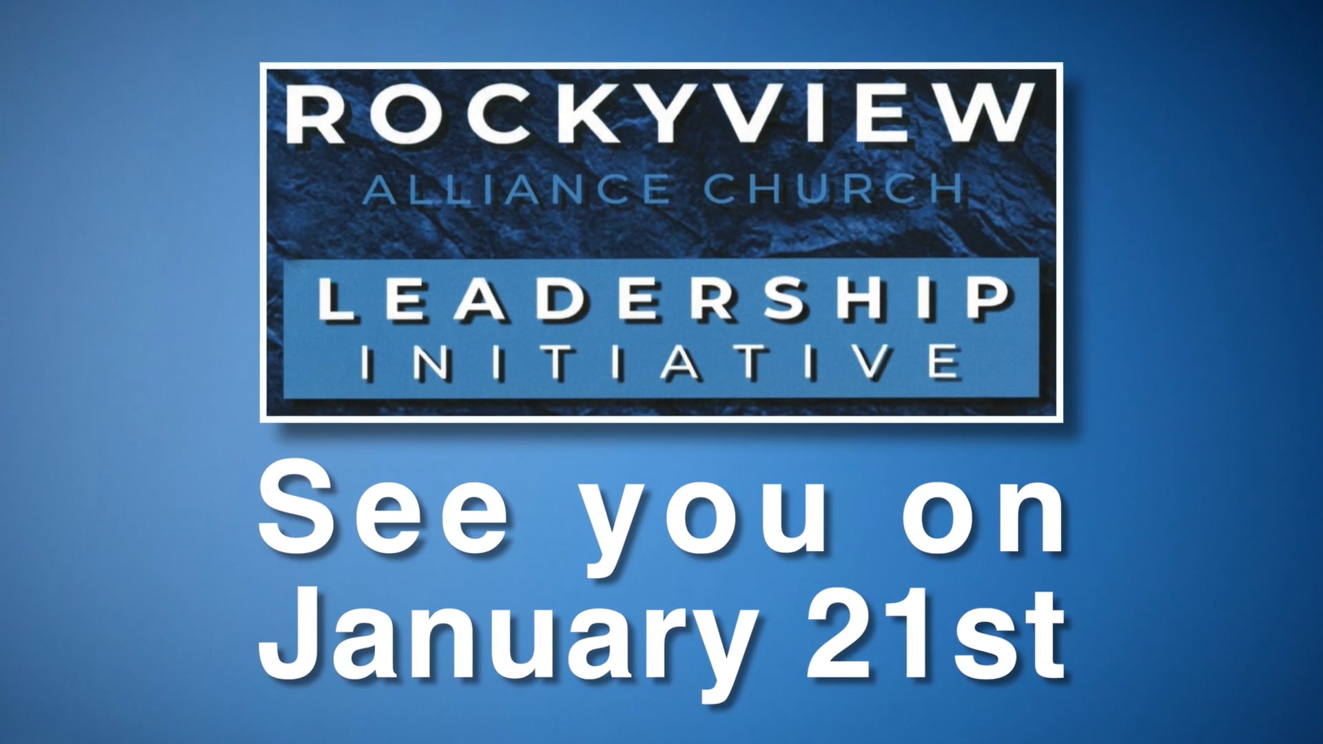 Leadership Initiative Listening Night - January 14, 2024