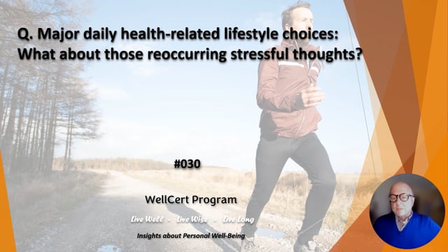 #030 What about those reoccurring stressful thoughts?
