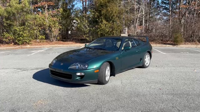 No Reserve: 30k-Mile 1997 Toyota Supra 15th Anniversary 5-Speed