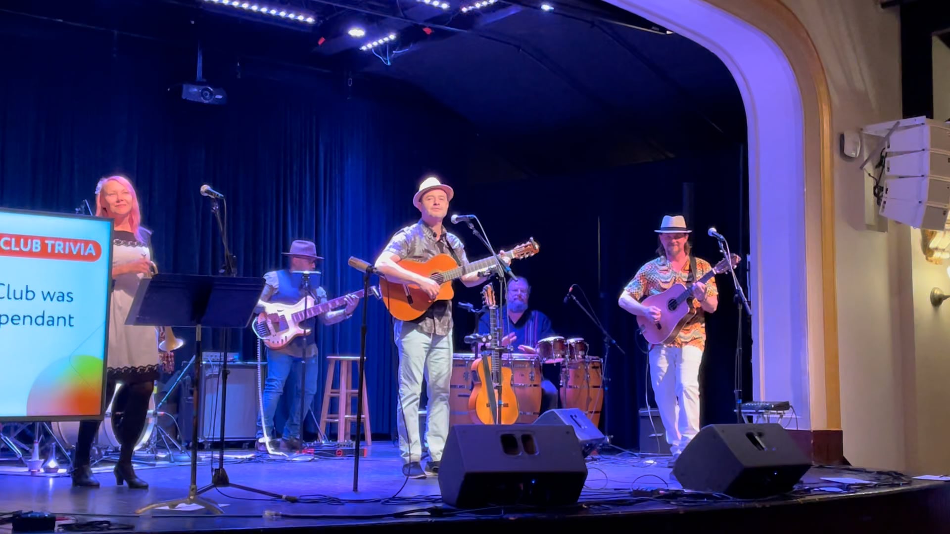 Gipsy Social performing "Guantanamera" at the Sheldon Ballroom