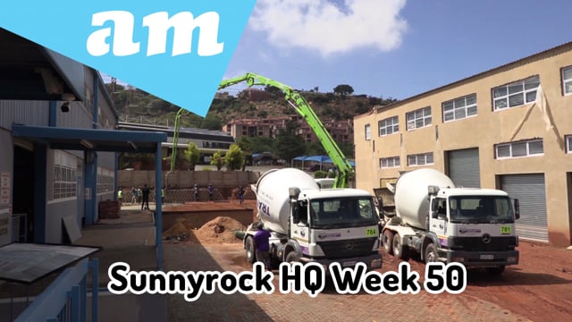 Week 50 2023 Vlog of Sunnyrock HQ, Demo Center Ceiling Installation, Concrete Ramp and Loading Bay