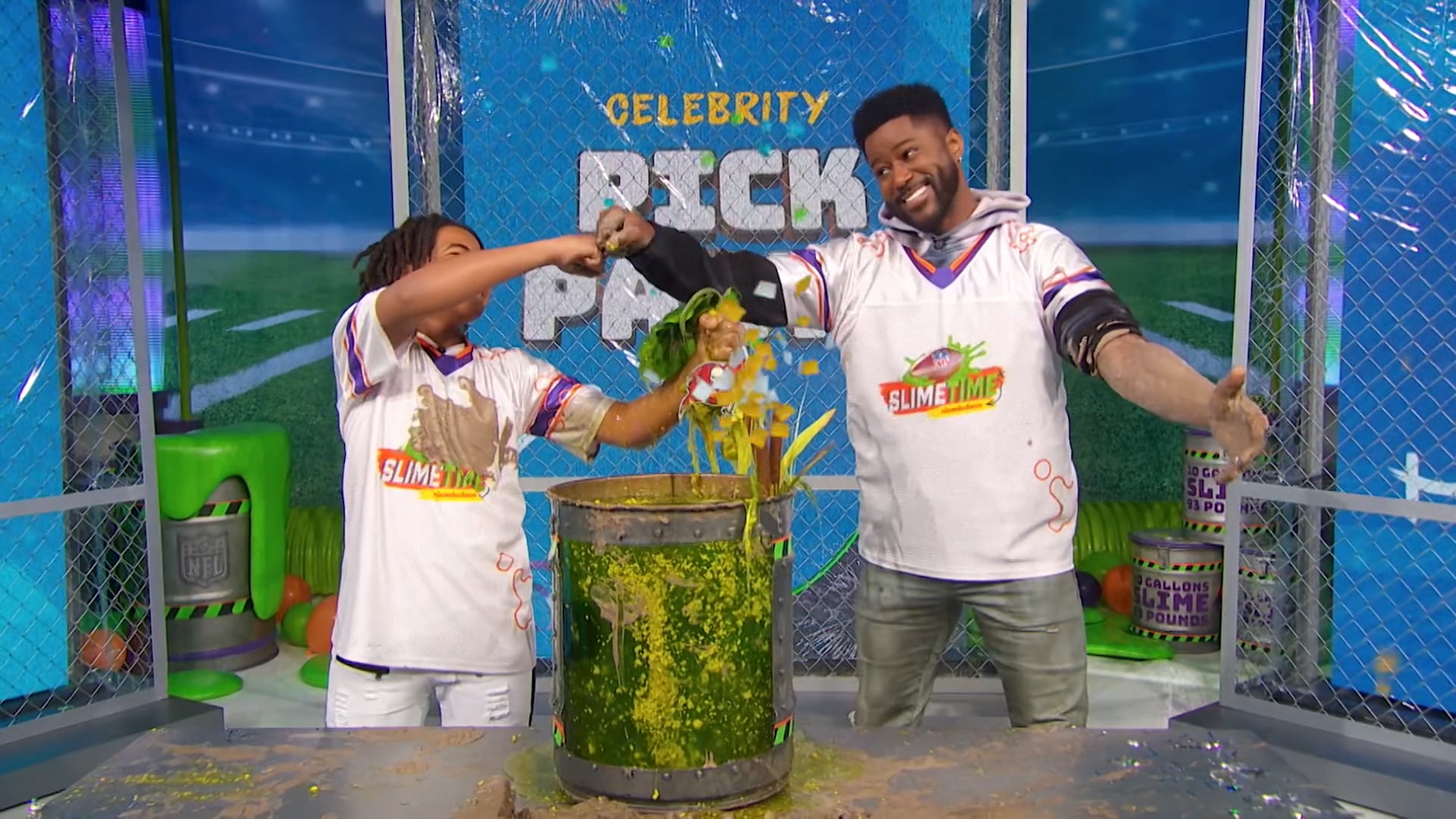 Nickelodeon - NFL SlimeTime "Mess"