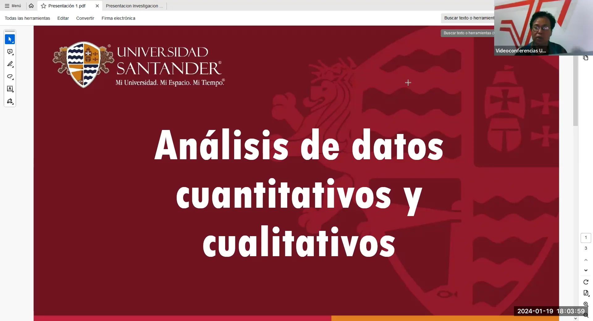 Análisis De Datos Cuantitativos Y Cualitativos En La Investigación Prof