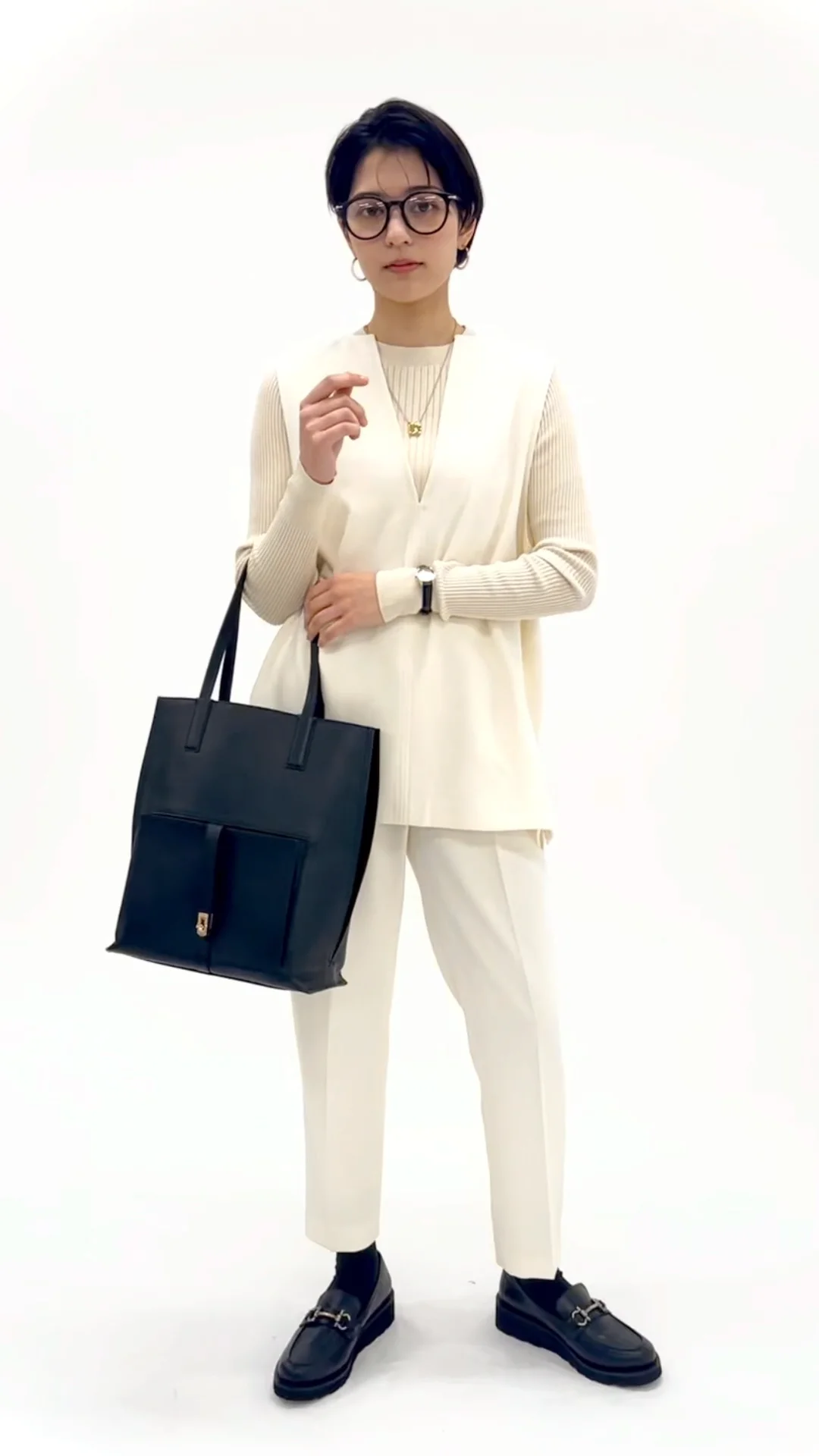 VERY掲載】Classy/レザーA4トートバッグ｜OUTLET / アウトレット