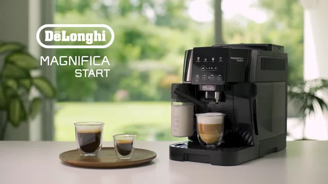 DeLonghi Magnifica Start Fully Automatic Bean to Cup Coffee Machine, ECAM220.60.B, Black