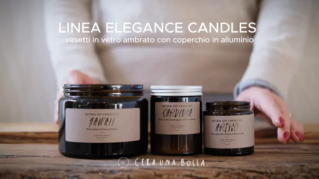 Cera Una Bolla Candela Elegance Shantaram 500g