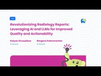 Revolutionizing Radiology Reports: Leveraging AI and LLMs for Improved Quality and Actionability