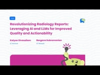 Revolutionizing Radiology Reports: Leveraging AI and LLMs for Improved Quality and Actionability