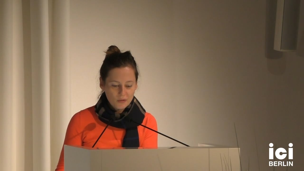 Talk by Teresa Fankhänel