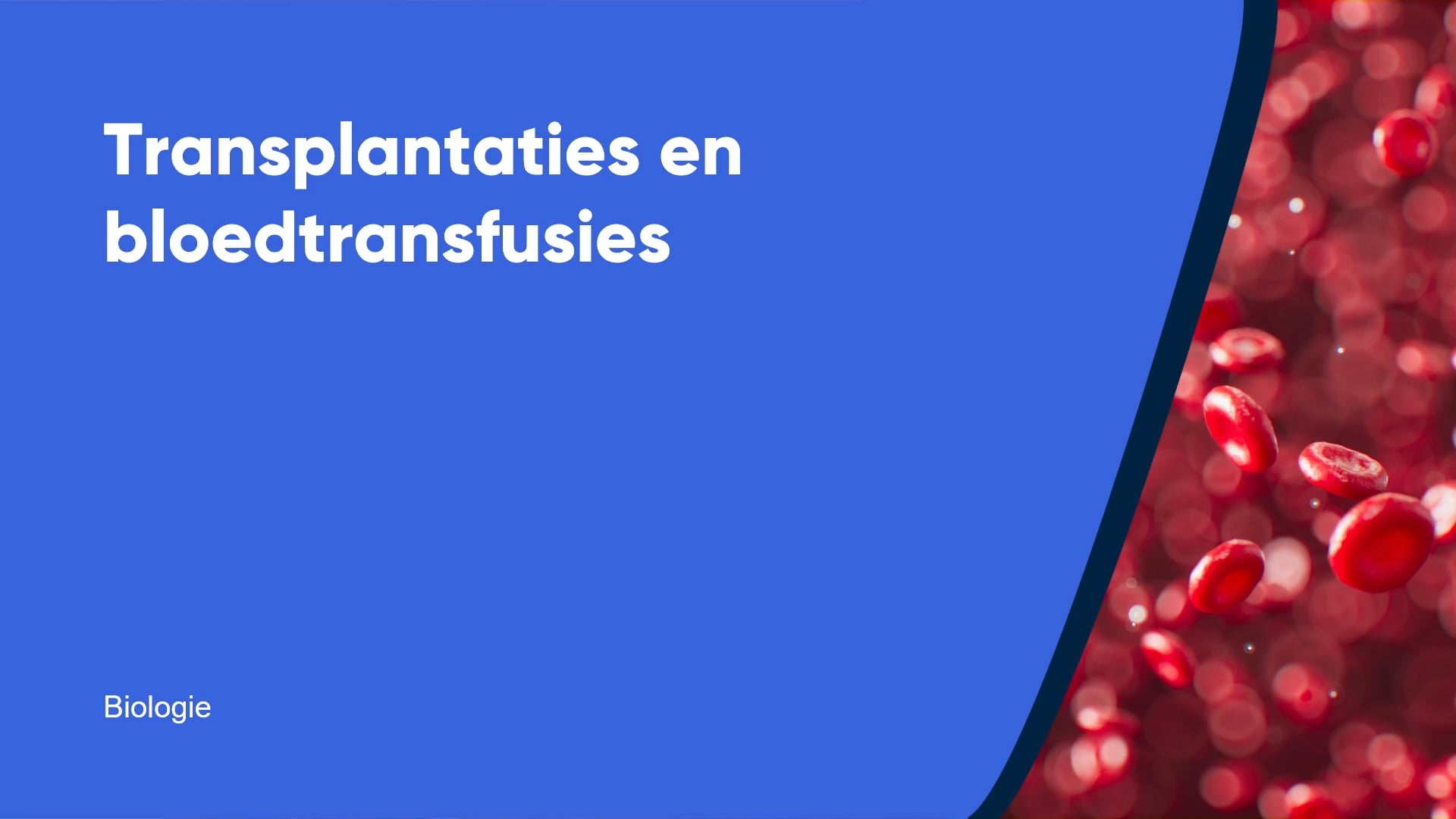 Transplantaties en bloedtransfusies