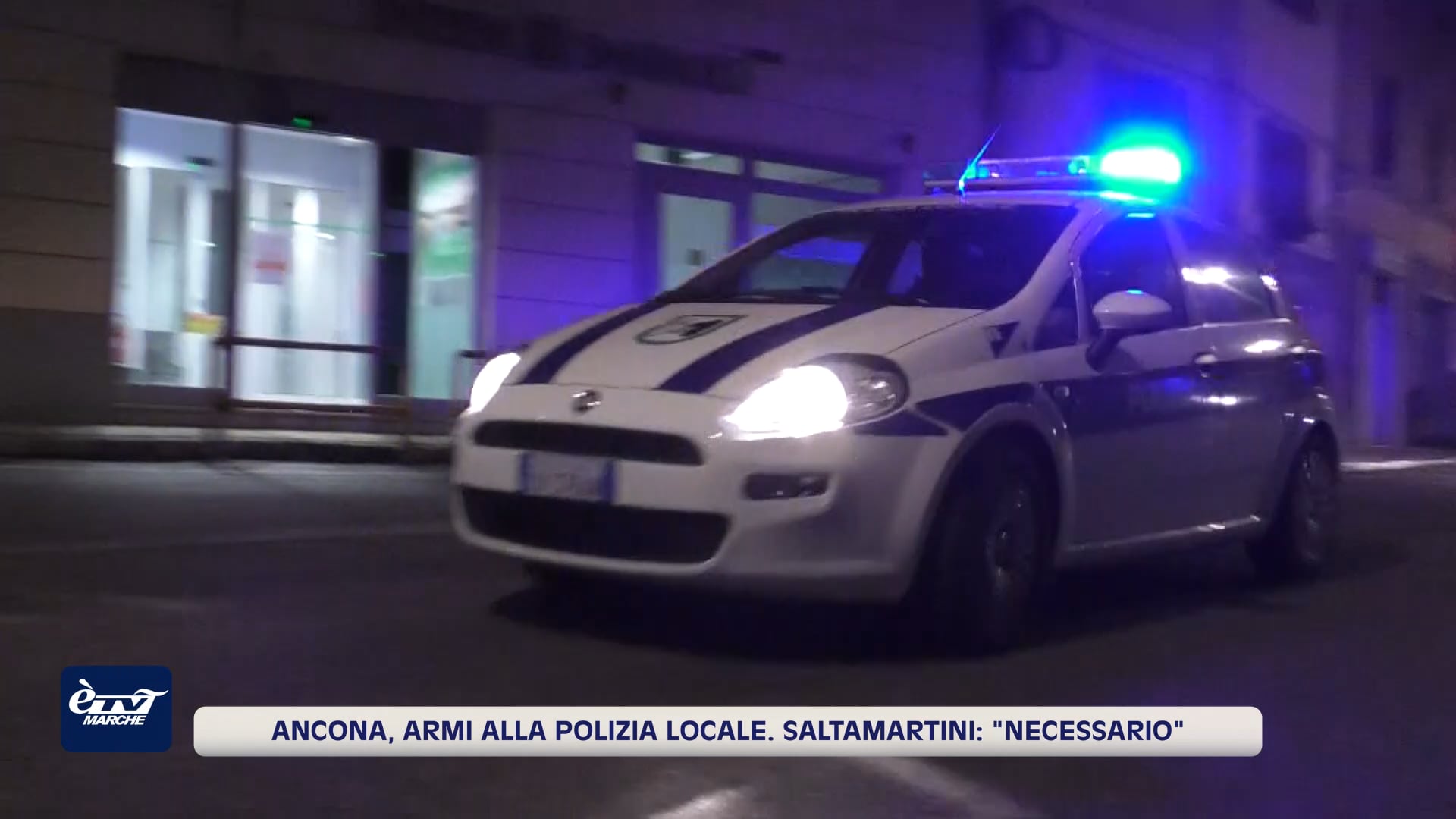 Ancona, armi alla polizia locale. Saltamartini: 