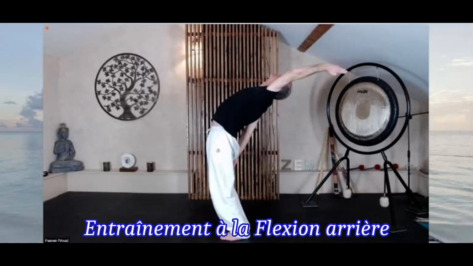 Entraînement à la flexion arrière