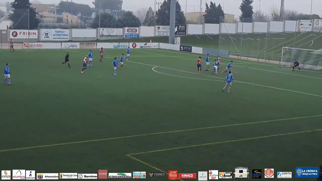 (RESUMEN y GOLES) Binefar 0-2 At.Monzón Alumbra / J 17 / 3ª División
