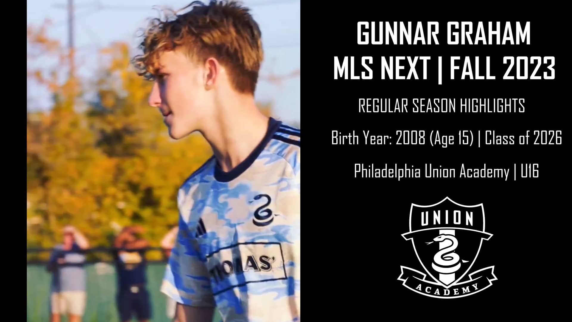 Gunnar Graham | U16 MLS NEXT Midseason Short Clips | Fall 2023 - Mar ...