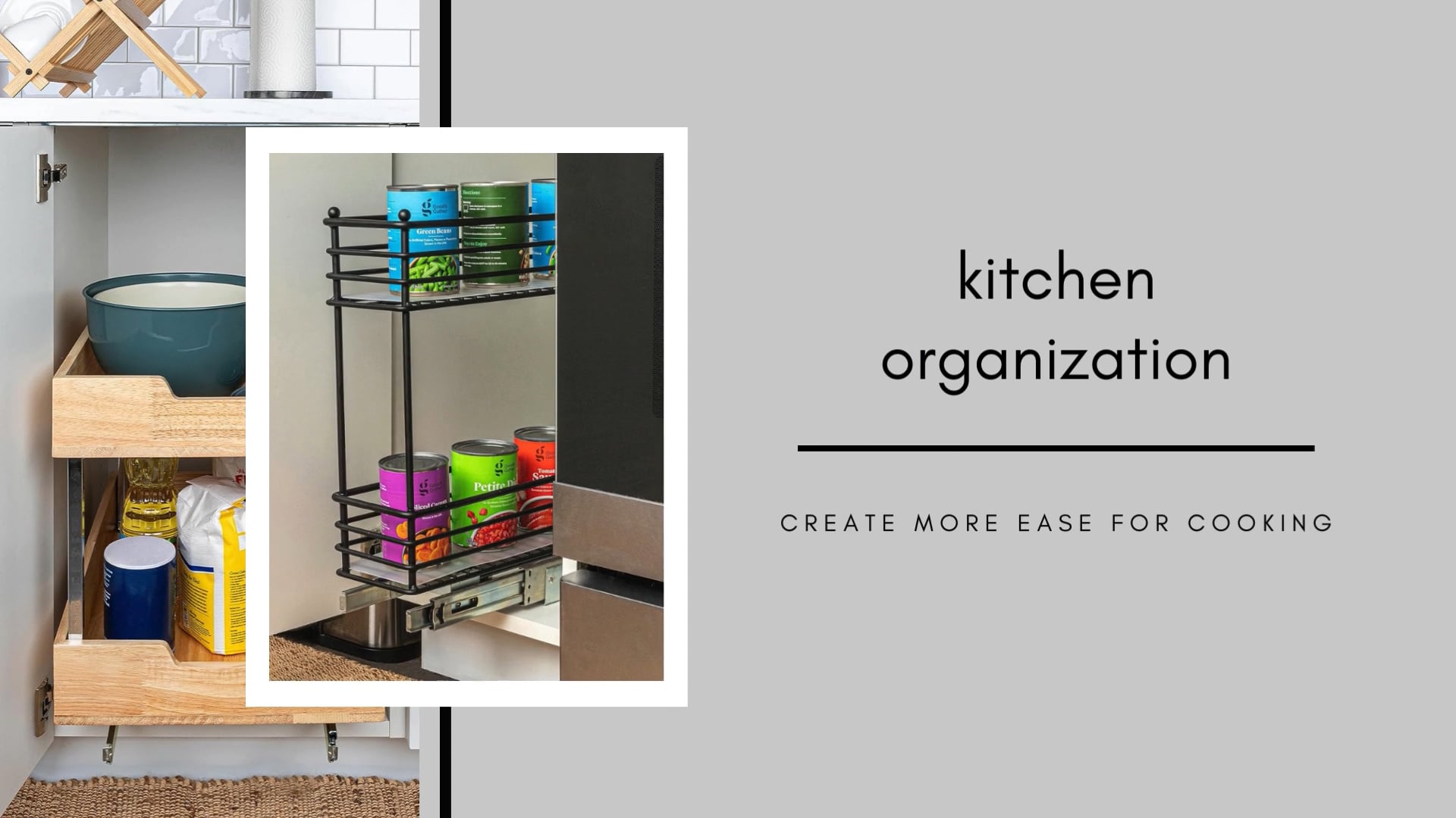 Sliding Organizer Pantry And Organizers by