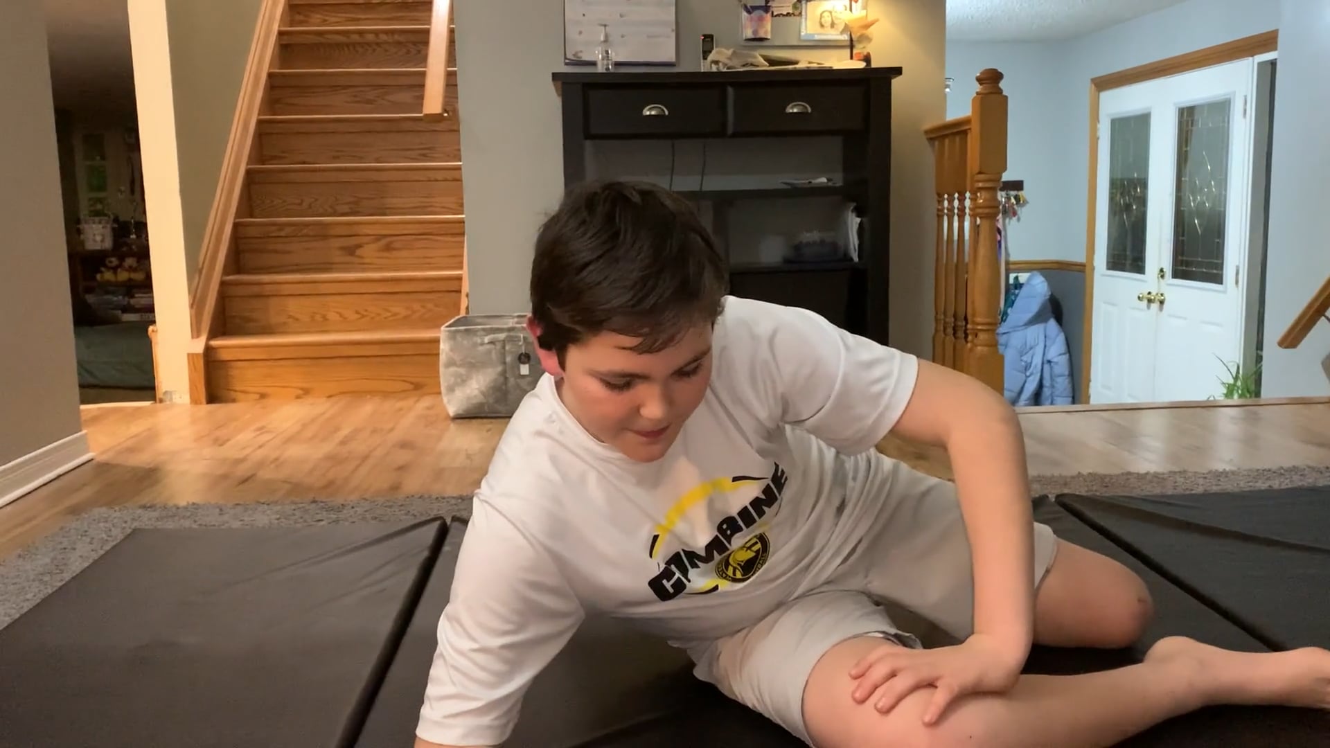 Watch nathan walsh's Sit Ups: 56 sit ups