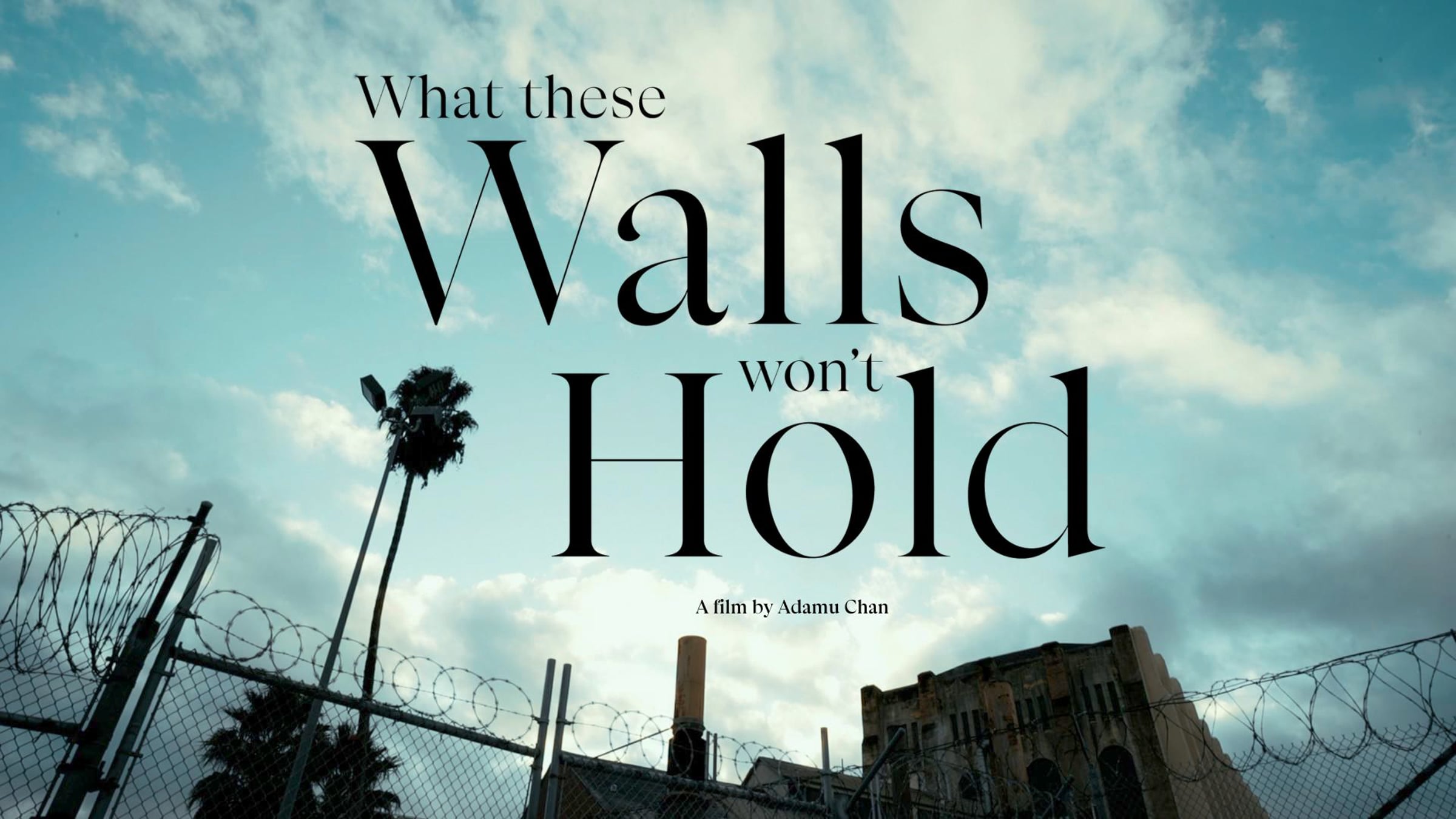 What These Walls Won't Hold Trailer